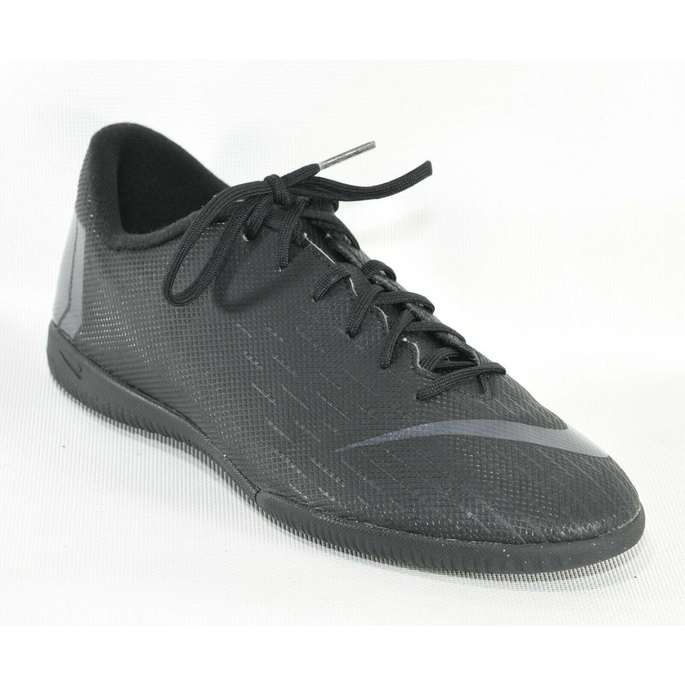 Nike Youth VaporX Academy IC Black Indoor Court Shoes AJ3101-001 (Size US 6Y)